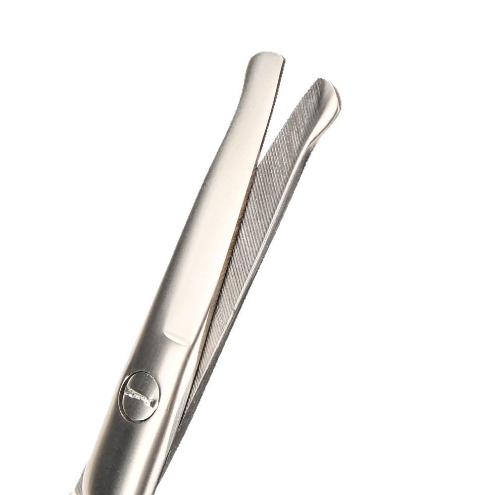 4-Piece Stainless Steel Grooming Set: Nail Clippers, Round Head Nose Hair Trimmer, Ear Pick, In a Gift Iron Box