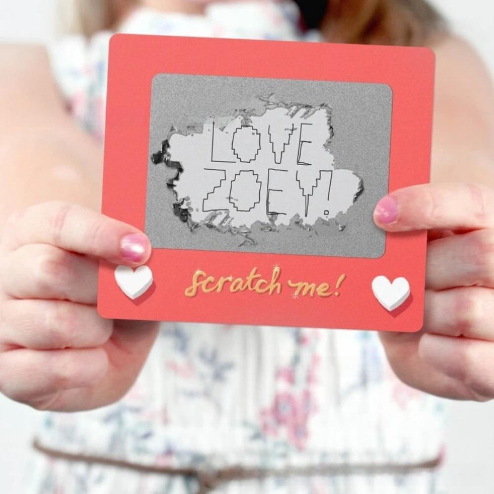 10pcs DIY Love Coupon Heart Pattern Anniversary Game Tickets  Confession of Love