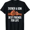 Fist Bump Black African American Dad Fathers Day T-Shirt