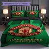 Manchester Legacy Pride Bedding (1 * Duvet Cover + 2 * Pillowcase, Without Core) 2D Flat Bedding Set Soft and Comfortable Duvet Cover and Pillowcase