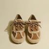 Fleece Snow Cotton Wool Shoes Women's New Autumn and Winter Lace-up Casual Shoes Versatile Lamb Wool Bean Shoes