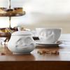 Sugar Bowl - TASSEN - Happy - Porcelain - 400 Ml - White