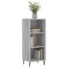VidaXL Buffet Sonoma Grey 34.5x32.5x90 Cm Engineered Wood 828754