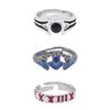 Anime Ghoul Kaneki Ken Rings One Eyed King Juzo Suzuya Cosplay Props Adjustable Rings Jewelry Gifts for Woman Man