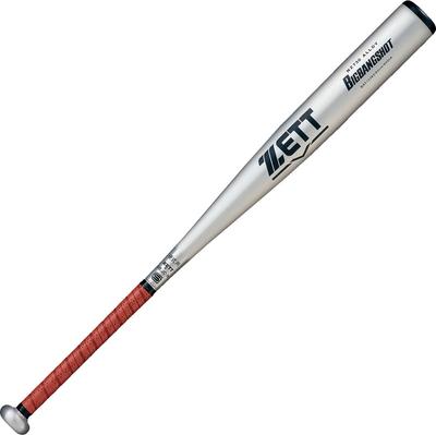 ZETT Tvrdá baseballová pálka Big Bang brokovnice dural 83 cm více než 900 g stříbro Vyrobeno v Japonsku BAT13383 (Super (NZ730)) (1300)