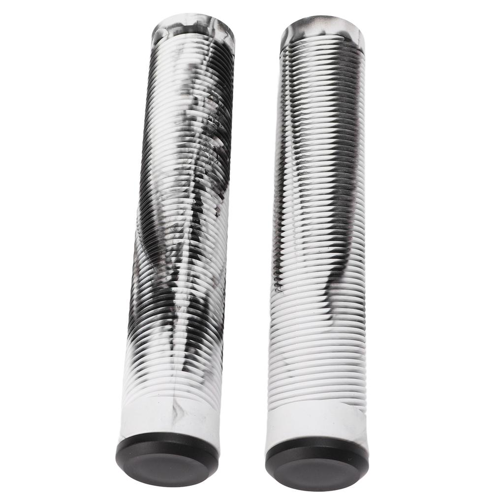 1 Pair 16cm Bike Handlebar Grips Soft TPE Rubber Anti Slip Handle Grips for Fixed Gear Bicycle