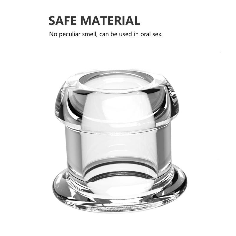 Hollow Anal Plug Silicone Tunnel Butt Plugs with Stopper Anal Dilator Anus Expansion Prostate Massage Sex Toys for Women Men Gay