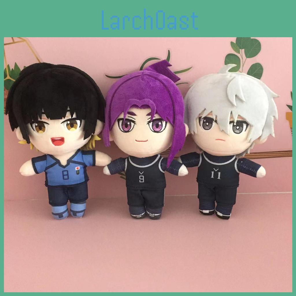 Isagi Anime Yoichi Lock Blue Plush Doll 20cm Seishiro Nagi Reo Mikage Cute Soft Stuffed Pillow Halloween Gift