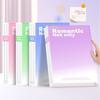 30/60 Pages A4 File Folder Gradient Color Document Storage Bag New File Bag