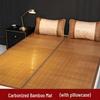 Free Shipping Bamboo Cool Mat: 2026 Dual-Use Foldable Ice Silk for Summer/Winter - Perfect for Dorms.