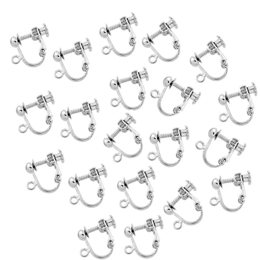 

Shop Made in Earrings with Screw Springs and 10 20 10 Pairs [Jewelry M] Japan, Loops, Pairs, Pieces, Hypoallergenic, Silver,
