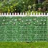 Ivy Fence Privacy Screen 3.3x10 Ft Artificial Hedges Panels UV-Protected Breathable Privacy Fence For Poolside Garden Backdrop