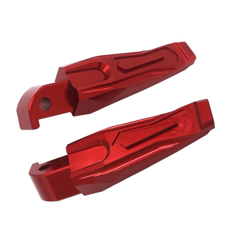 Compatible for NMAX155/125 XMAX300/250 Motorcycle Aluminium Alloy Accessories Rear Passenger Foot Peg Pedal Footrests 2x
