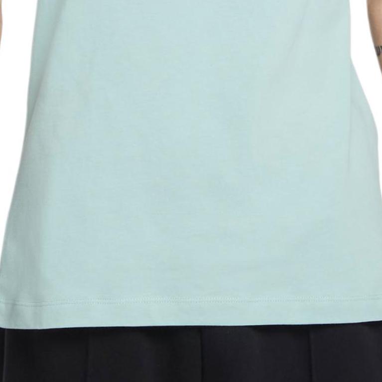 Nike Comfortable Minimalist Brand Small Logo Embroidered Breathable Casual Sports Crew Neck Short Sleeve T-Shirt Men Tops Light-Blue BV0508-309