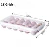 1 PC Egg Holder with Lid, Large Capacity Egg Storage Box, Stackable Plastic Egg Tray, Suitable for Kitchen Restaurant Refrigerator Storage