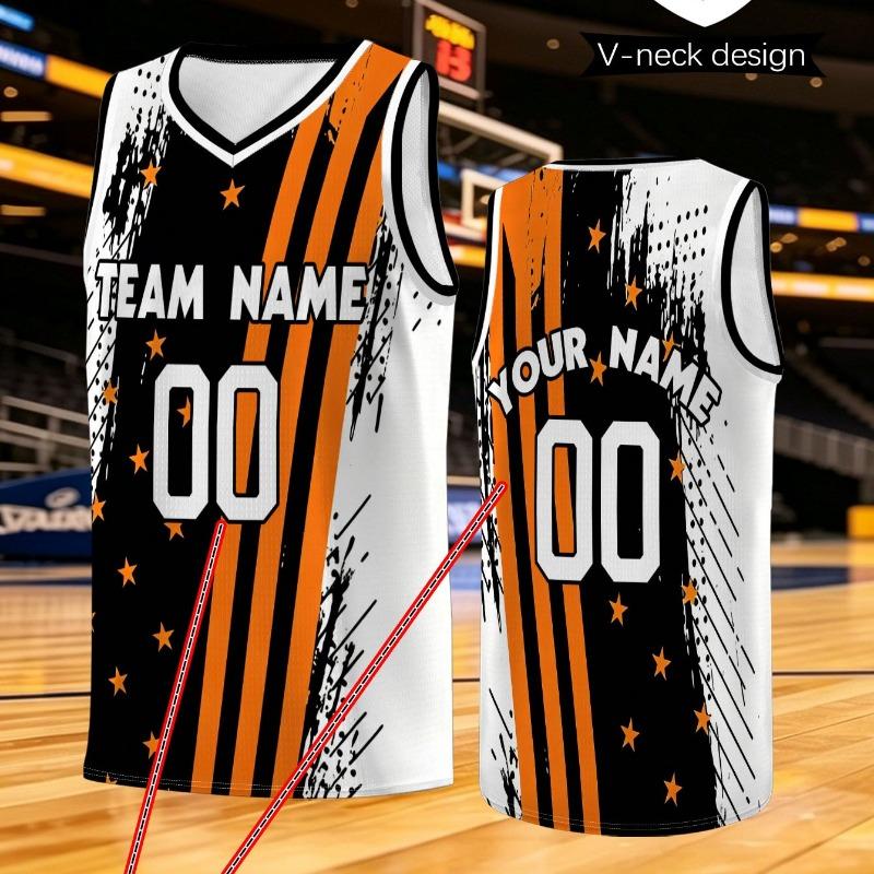 Basketball team V-neck vest