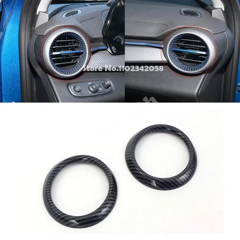 LHD ABS carbonfiber For Chevrolet Trax 2024+ Air Condition Outlet Console Gear panle Head Window swtich handle Panel Accessories