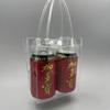 12pcs StoBag Clear PVC Gift Bags With Handles For Small Gifts Party Favor Candy Cake Cookie Packaging And Retail Display
