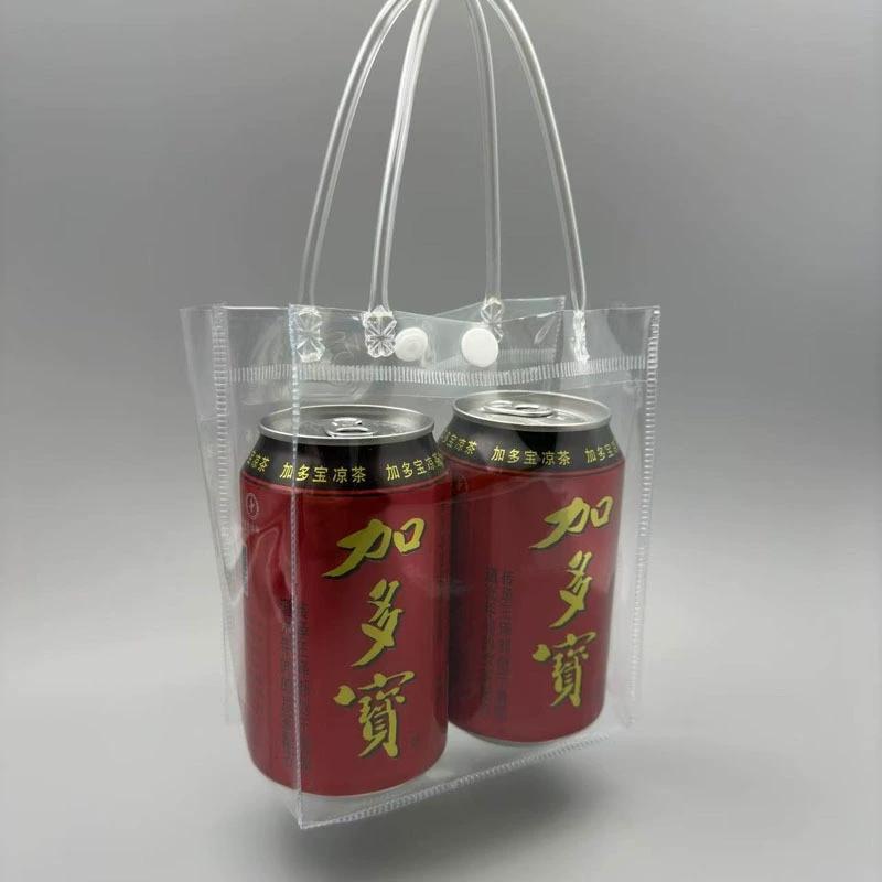 12pcs StoBag Clear PVC Gift Bags With Handles For Small Gifts Party Favor Candy Cake Cookie Packaging And Retail Display