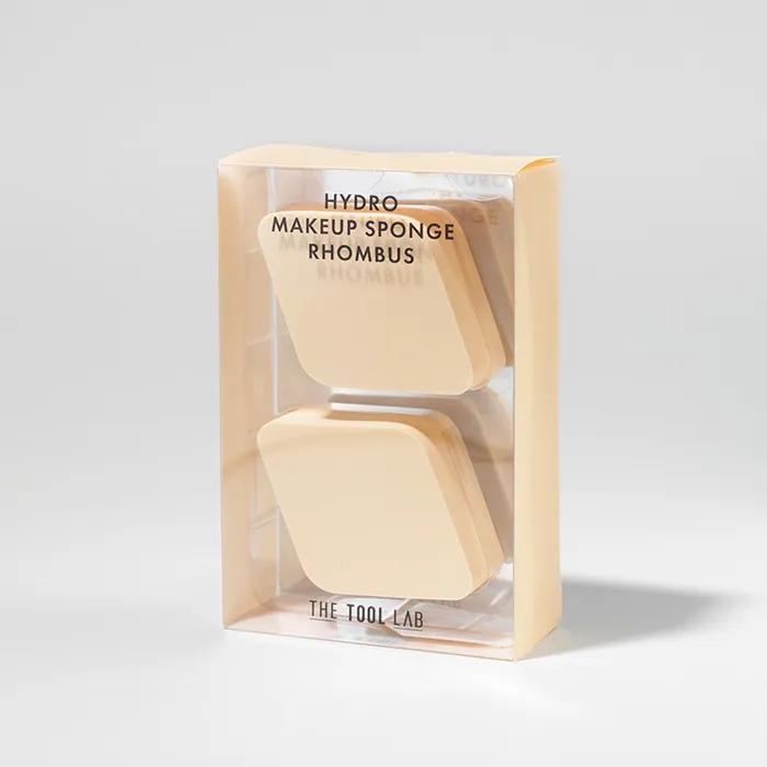 [Moist and Close Adhesion] THE TOOL LAB Moist Base Makeup Foundation Puff Hydro Sponge 3-Piece Set