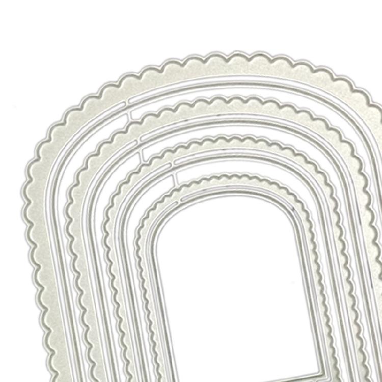 Nesting Arch Cutting Dies Embossing Die Cuts for Gift Card Making