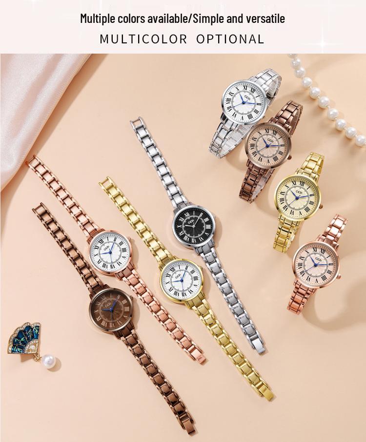Gedi Women's Retro Style Waterproof Quartz Alloy Watch