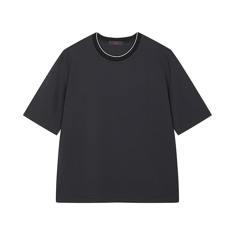 Suxie Men's Loose Fit Round Neck Short Sleeve T-Shirt 9P5113140