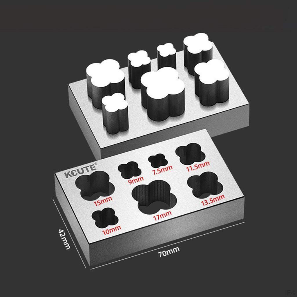 Scheibenschneider zur Schmuckherstellung, Locher, handgefertigtes Zubehör, Formstanzwerkzeug aus Metall