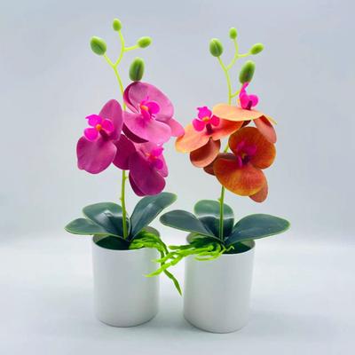 Langlebige Simulation Bonsai Realistische Mode Frisch Halten Gefälschte Schmetterling Orchidee