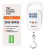 Wide Handle Portable Hanging Scale 11kg Digital Fishing Scale High Precision Multi-Function Weighing Scale for Home/Luggage