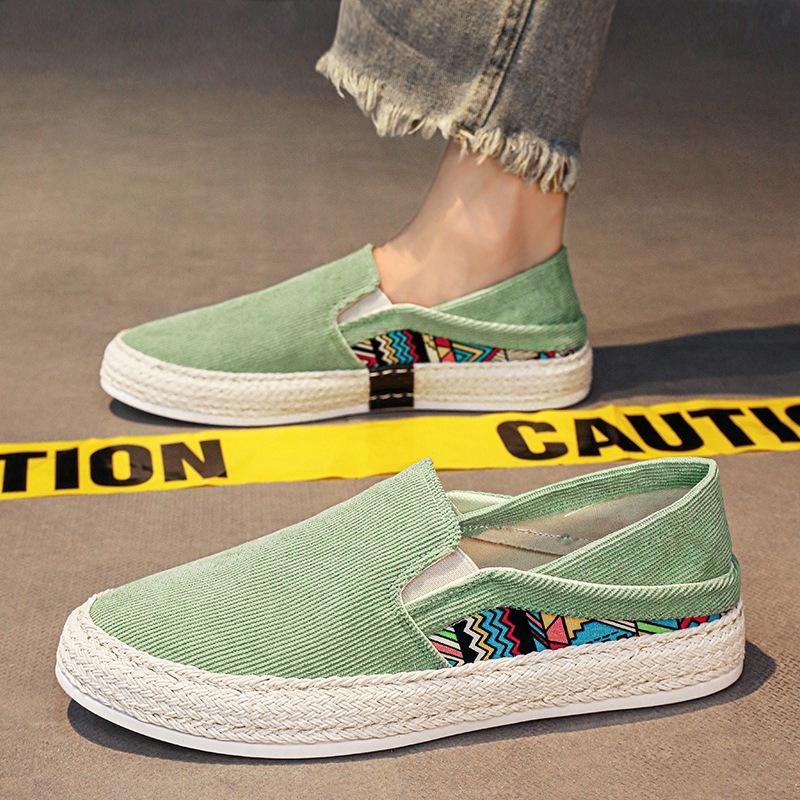 

One-pedal lazy shoes men s half-drag men s shoes summer 2024 new dual-purpose board shoes men s casual single shoes 44