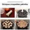 Vysoce kvalitní litinový výrobník Takoyaki s 15 přihrádkami na nepřilnavou formu pro domácí vaření a pečení lahodných pochoutek