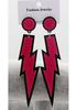 Statement Shiny Glitter Lightning Acrylic Drop Earrings For Women Punk Long Pendant Dangle Earrings Fashion Jewelry Accessories