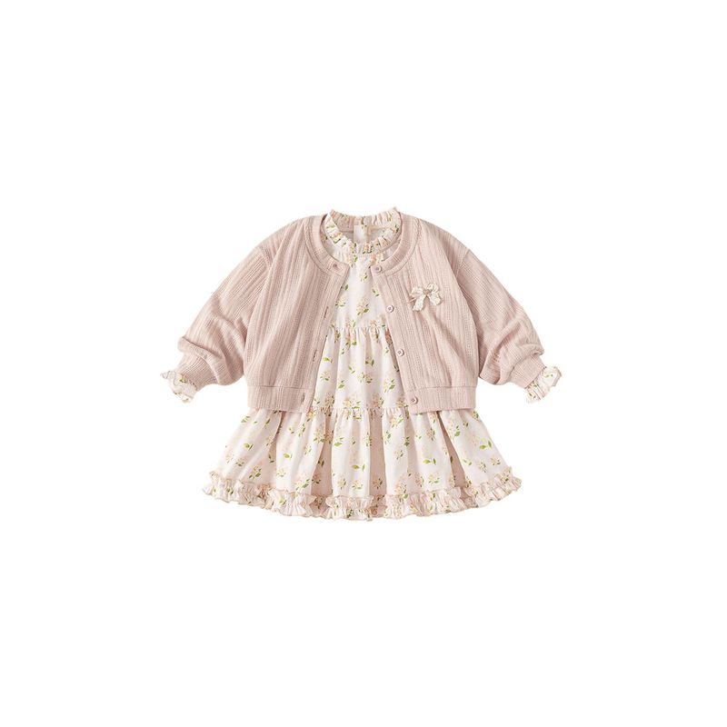 Insbobo Girls' Skirt 2026 Spring New Children's Suit Skirt Girl Princess Skirt Baby Beautiful Spring Outfit