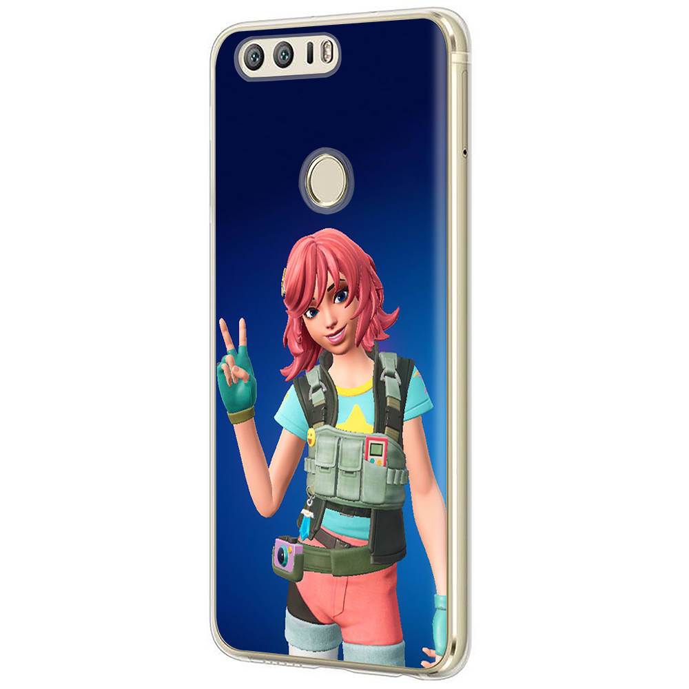 Husă de joc RT88 Fortnite pentru Samsung A04 A14 A23 A34 A54 M23 M33 M52 M53 Realme 10 9 C30S C35 C55 VIVO Y02S Y21 Y33S Y51 X80 Pro Husă transparentă