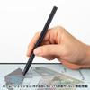 SANWA SUPPLY Rechargeable Touch Pen for Microsoft Surface, Extra Fine Point, Black, PDA-PEN57BK