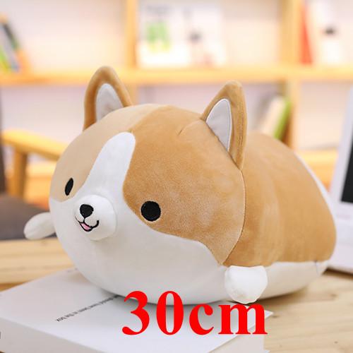 Cute Chubby Shiba Inu & Corgi Pooch Plushie Figures Cushioned Cuddly Beast Cartoonish Cushion Plushies Surprise For Youngsters Tot Kids