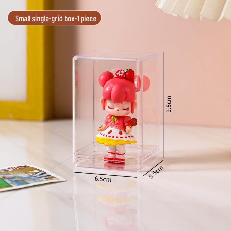 Pop Mart Transparent Acrylic Dustproof Display Box for Figures