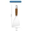 Stainless Steel Cooking and Baking Spatula: Frying, Tiramisu, Steak, Jianbing, Teppanyaki, Pancakes
