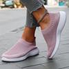 Sommermode Damen Sportschuhe aus atmungsaktivem Flyknit-Gewebe