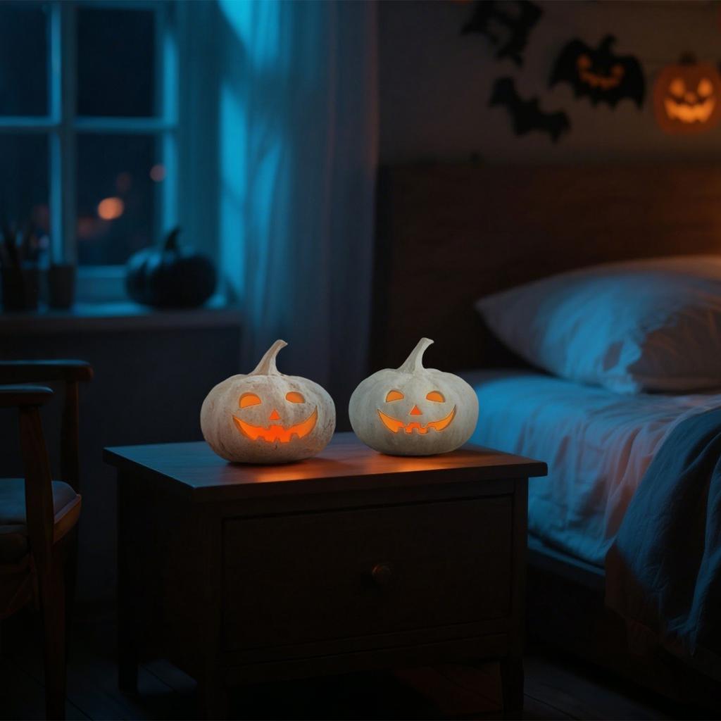 Holiday Decor Scene Layout Home Decoration With Light Strip (Without Battery)