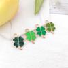 48 Teile/satz Vier Kleeblatt Halskette Charms Anhänger Für Diy Machen Geschenk