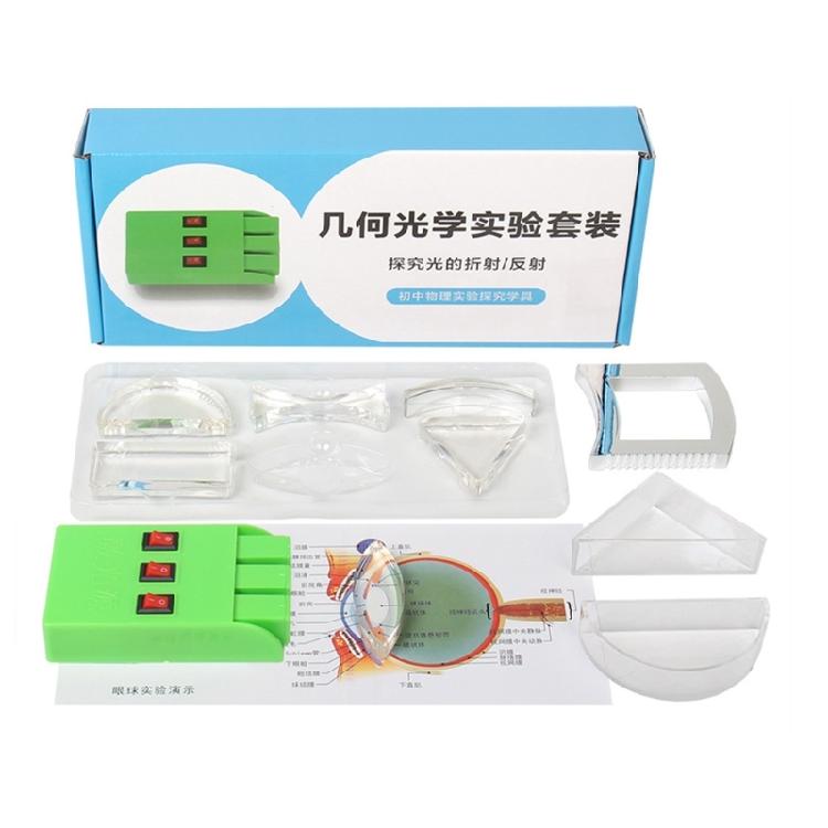 10Pcs Physics Optics Lens Set For Exploring Optical Phenomena, Physics Optics Experiment Set For Teachers And Students 1