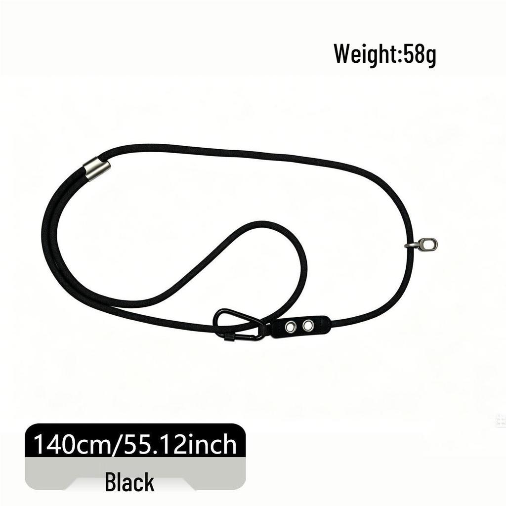 Adjustable Anti-Theft Phone Lanyard - 7mm Climbing Buckle, Crossbody & Neck Strap, Unisex
