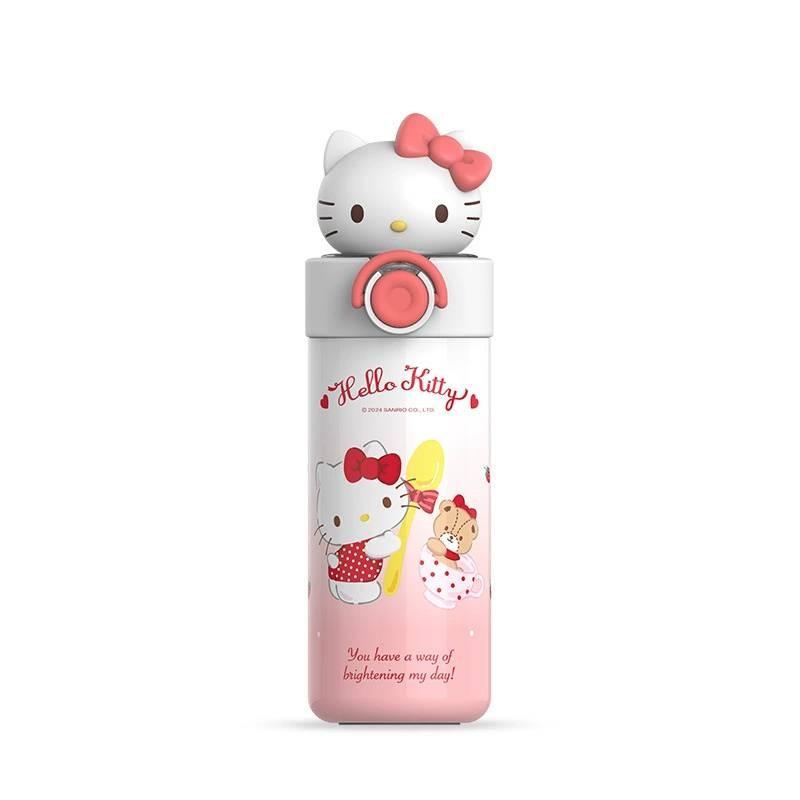 Crayon Shinchan Kids Insulated Travel Mug With Straw Lock For School And Outdoor Use