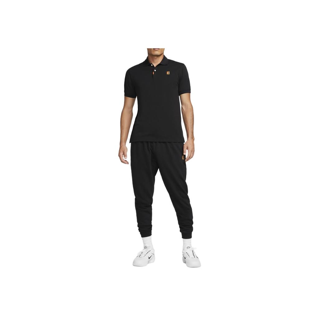 Nike FW22 Solid Color Mid-Waist Joggers Men Bottoms Black DQ4588-010