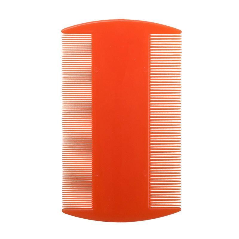 Trwały dwustronny grzebień do gnid dla dzieci domowych grzebień do wykrywania pcheł i wszy