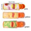 Plush Simulated Potato Chip Dog Toy Wear Resistant Dog Slow Feeder  Playing