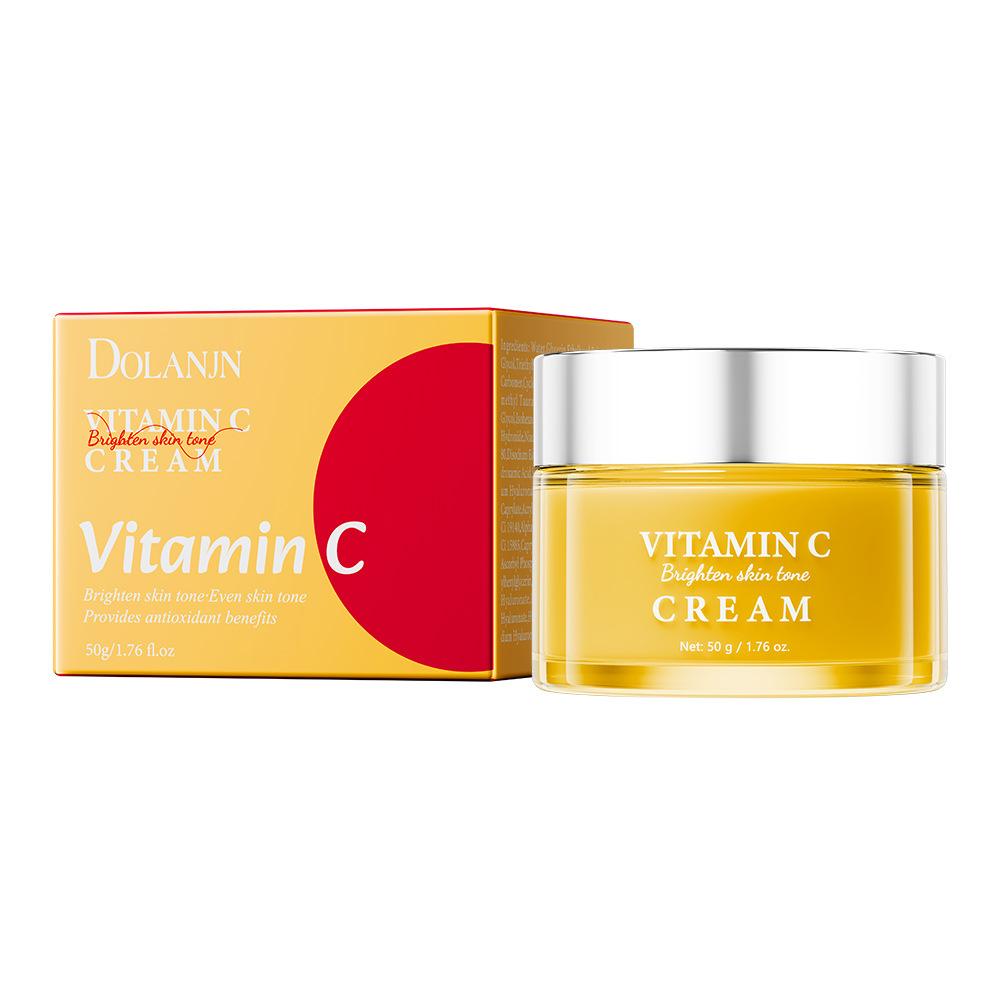 Vitamin C Gesichtscreme mit Niacinamid TXA Aufhellender Feuchtigkeitsspender Hautpflege