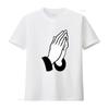 Dean Blunt the Redeemer Praying Hands T Shirt Unique Design for Stylish Wear Vintage Washed Slightly Breathable Homme Graphic